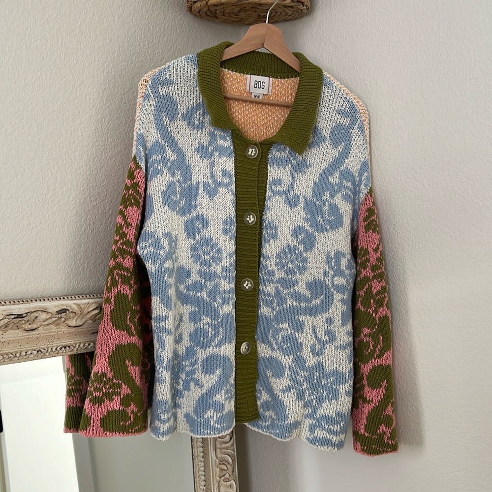 Unique urban outfitters knitted cardigan